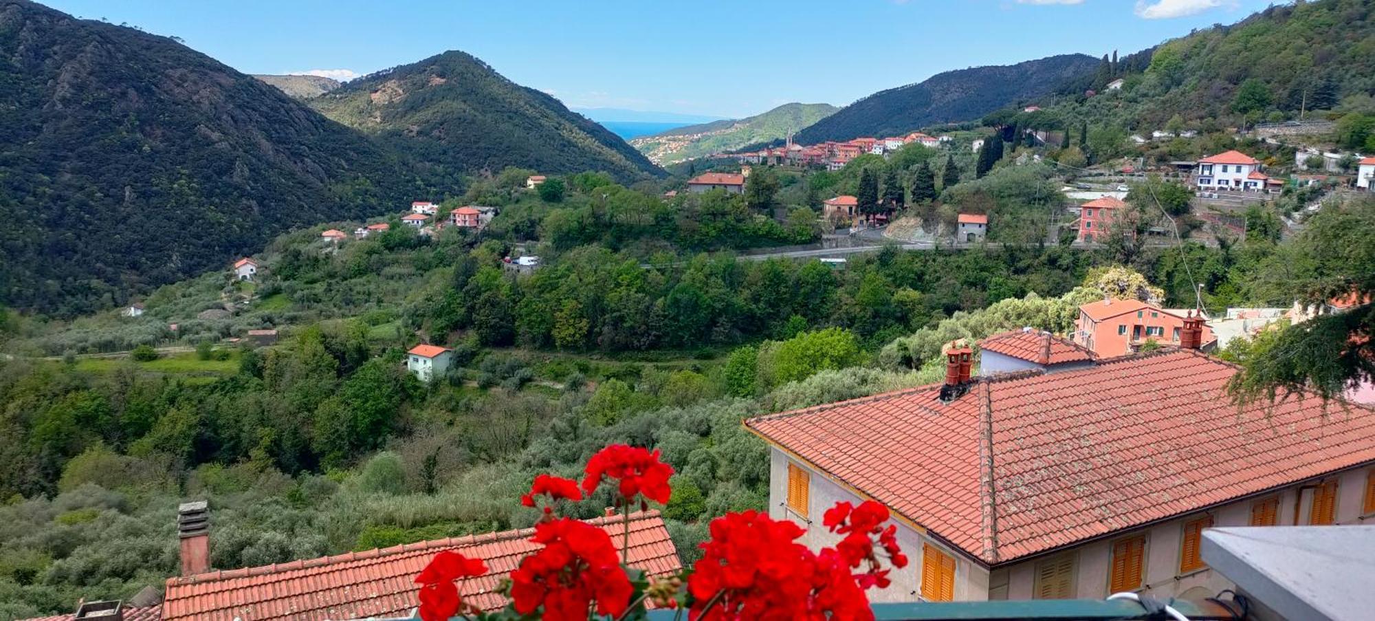 Camera Tra Le Cinque Terre, Camogli E Portofino. Vista Valle E Scorcio Mare All'Orizzonte Castiglione Chiavarese Ngoại thất bức ảnh